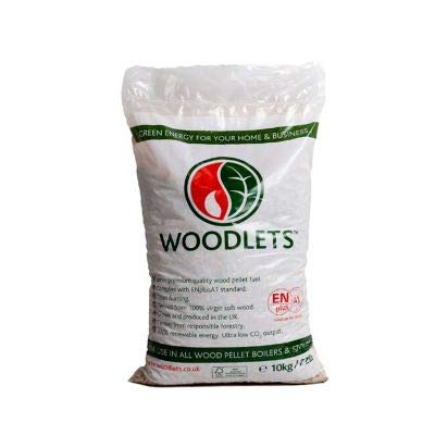 Woodlets Premium Wood Pellets - 10kg Bag