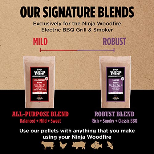 Ninja Woodfire Hardwood Pellets, 900g Bag