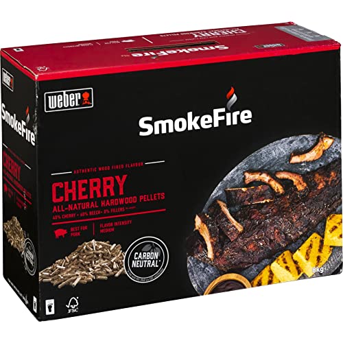 Weber SmokeFire Cherry Hardwood BBQ Pellets 8kg