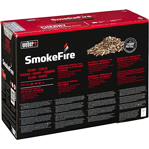 Weber SmokeFire Cherry Hardwood BBQ Pellets 8kg