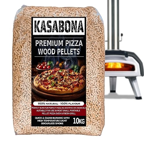 KasaBona Premium Wood Pellets for BBQ & Pizza