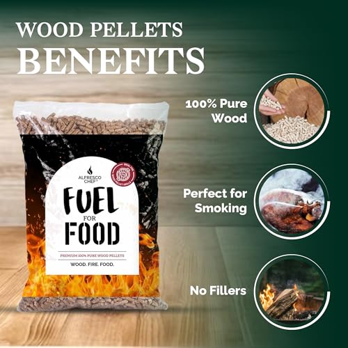 Alfresco Chef Wood Pellets for Flavorful Grilling
