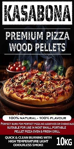 KasaBona Premium Wood Pellets for BBQ & Pizza