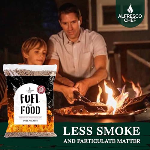 Alfresco Chef Wood Pellets for Flavorful Grilling