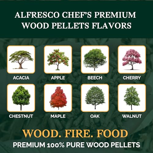 Alfresco Chef Wood Pellets for Flavorful Grilling