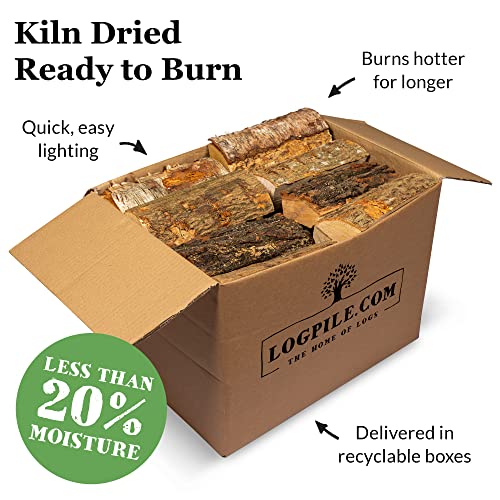 Premium Kiln Dried Hardwood Logs for Fireplaces