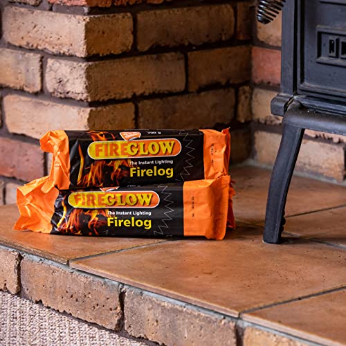 FireGlow Instant Lighting Firelog - 30 Logs