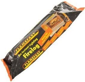 Instant Smoke-Free Firelogs for Outdoor Fireplaces - 12 Pack