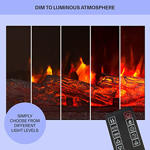Klarstein 2000W Electric Fireplace with Remote Control