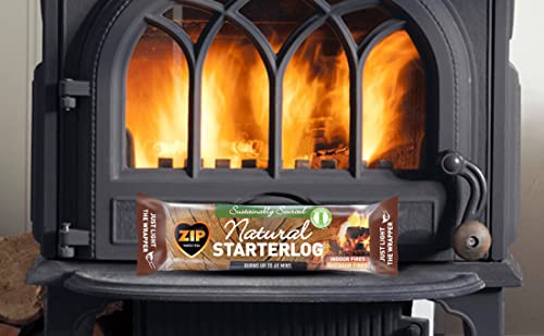 ZIP Natural Smokeless Starter Logs - 16 Pack