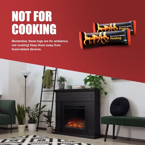 Instant Light Fire Logs for Outdoor Use – 12 Pack