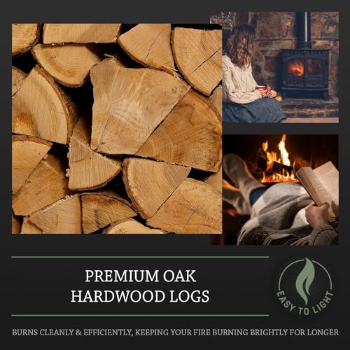 Kiln Dried Oak Firewood Logs - Ready to Burn