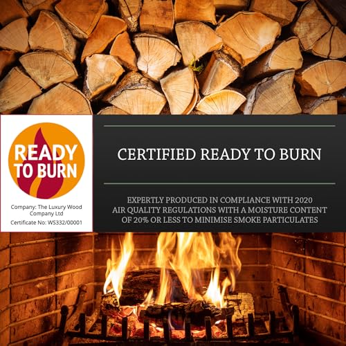 Kiln Dried Oak Firewood Logs - Ready to Burn