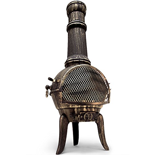 GARDEBRUK® Cast Iron Outdoor Patio Chiminea