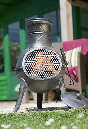 Panama Cast Iron Chiminea Patio Heater