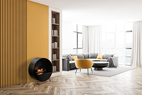 Planika Bubble Wall & Floor Ethanol Fireplace