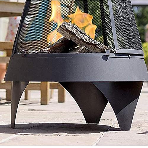 Outdoor Rocket Firepit for Your Garden