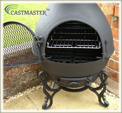 Castmaster Pasadena Cast Iron Chiminea Wood Stove