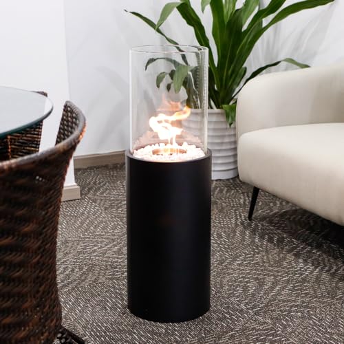 Bio Ethanol Ventless Fireplace with Fire Bowl