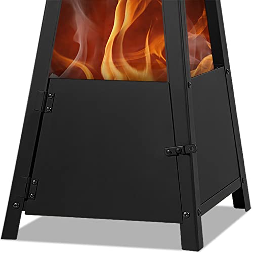 Garden Pyramid Outdoor Stove with Door