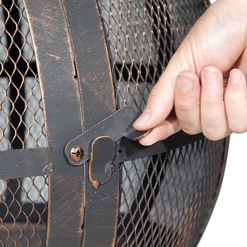 Dellonda Deluxe 360° Outdoor Chiminea & Fire Pit