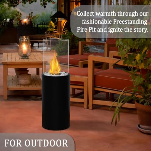 Bio Ethanol Ventless Fireplace with Fire Bowl