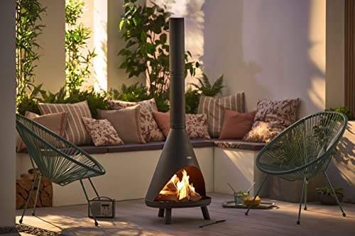 Comet Chiminea Patio Heater with Powder Coated Steel