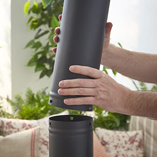 Comet Chiminea Patio Heater with Powder Coated Steel