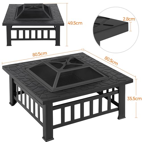 American Flag Fireplace Cover – Durable Polyester