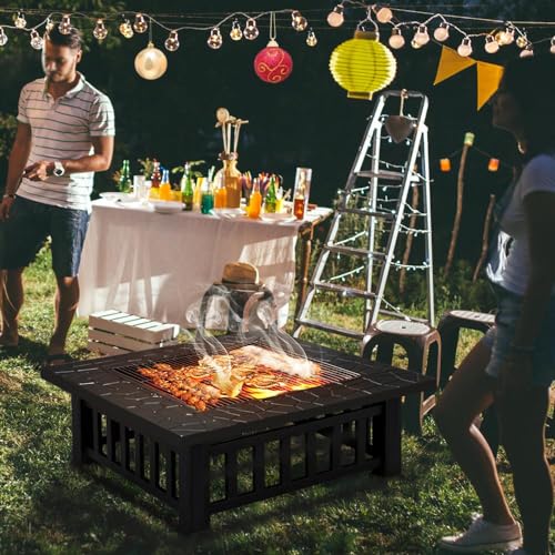 American Flag Fireplace Cover – Durable Polyester