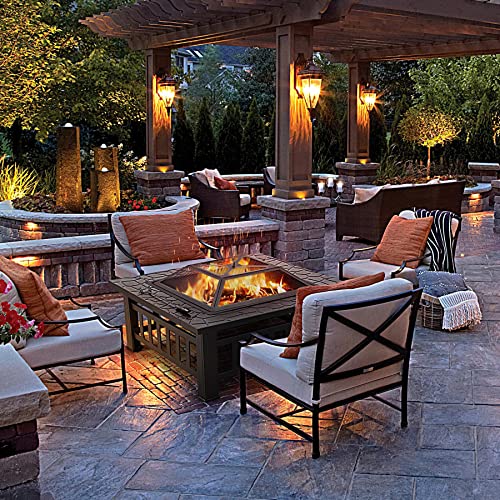 American Flag Fireplace Cover – Durable Polyester