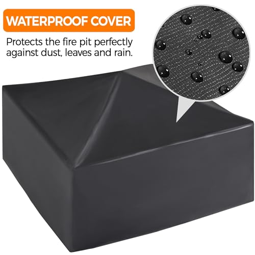 American Flag Fireplace Cover – Durable Polyester