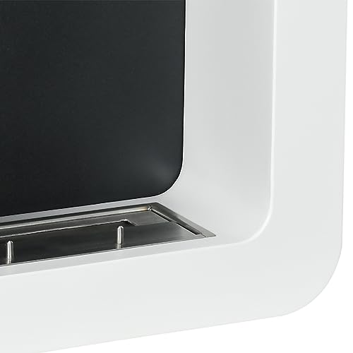 Wall-Mounted Ethanol Fireplace with 1L Tank