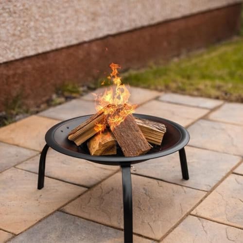 Garden Mile 58.4 cm Round Iron Fire Pit