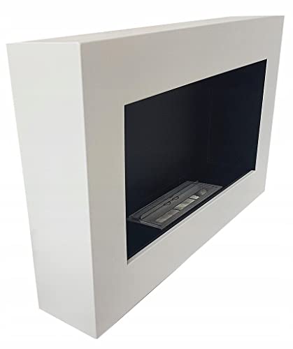 Bio Ethanol Fireplace Biofire B2C White Matte