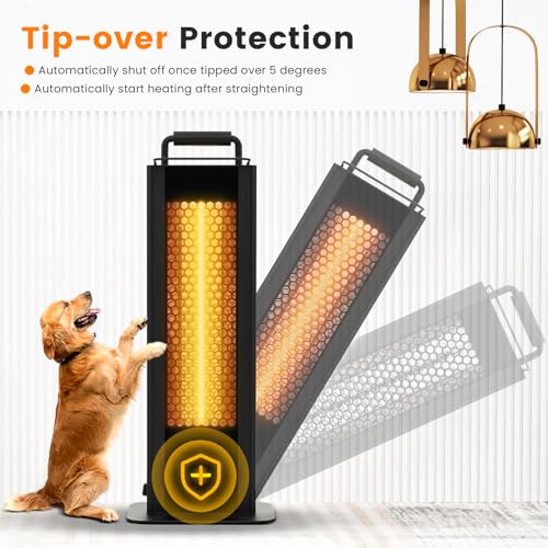 TANGZON 1200W Double-Sided Portable Patio Heater