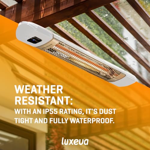 Luxeva 2500W Electric Infrared Patio Heater