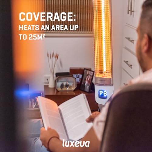 Luxeva 2500W Electric Infrared Patio Heater
