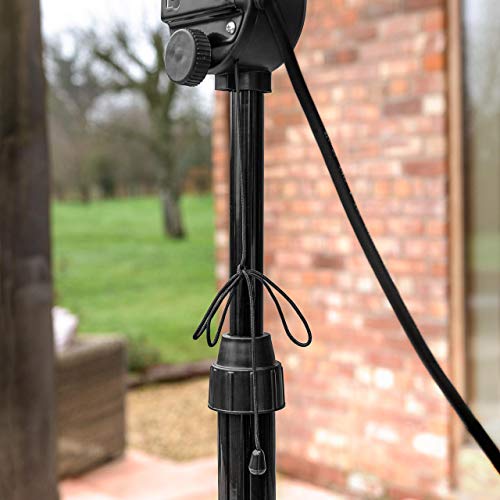 Harrier 2000W Outdoor Patio Heater - 2-in-1