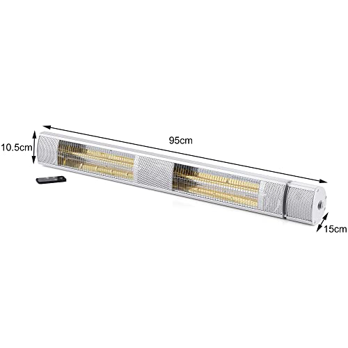 MYLEK 3000W Electric Wall Mounted Patio Heater