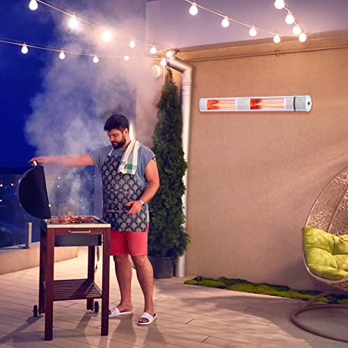 MYLEK 3000W Electric Wall Mounted Patio Heater