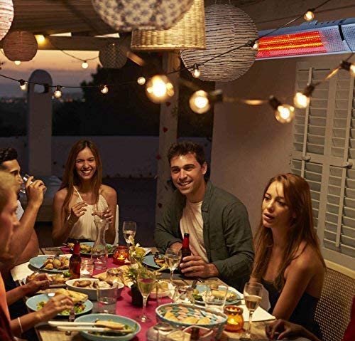 MYLEK 3000W Electric Wall Mounted Patio Heater