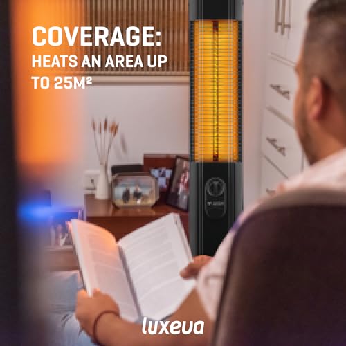 LUXEVA 2000W Infrared Heater for Indoor & Outdoor