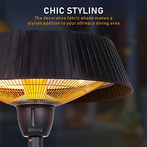 Lowry 1.5KW Outdoor Electric Patio Heater