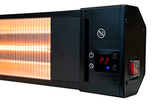 Devola 2000W Wall Mounted Electric Patio Heater