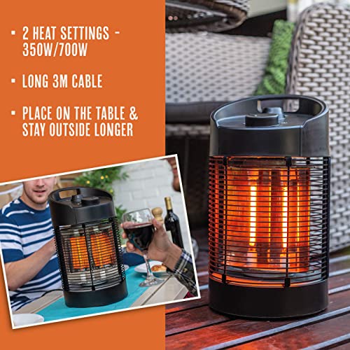 La Hacienda Nero Electric Patio Heater
