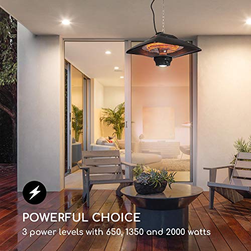 Blumfeldt Electric Infrared Hanging Patio Heater