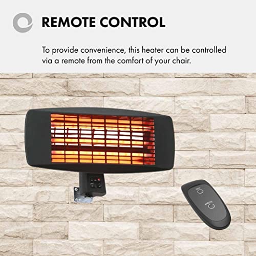 Devola Core 2kW Square Wall-Mounted Patio Heater
