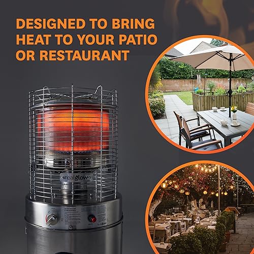 RealGlow 13KW Adjustable Gas Patio Heater