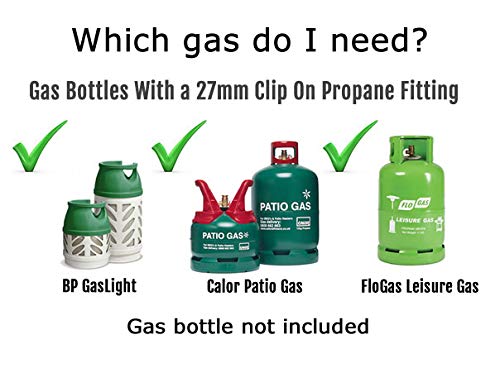 Outdoor Gas Patio Heater - Freestanding Bullet Style